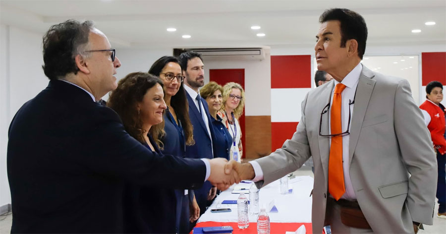 Nasralla alerta a misión de la UE sobre violencia política en Honduras