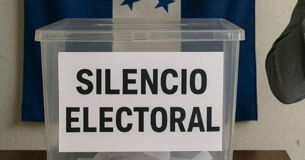 Honduras entra en silencio electoral rumbo a las elecciones generales del 30 de noviembre