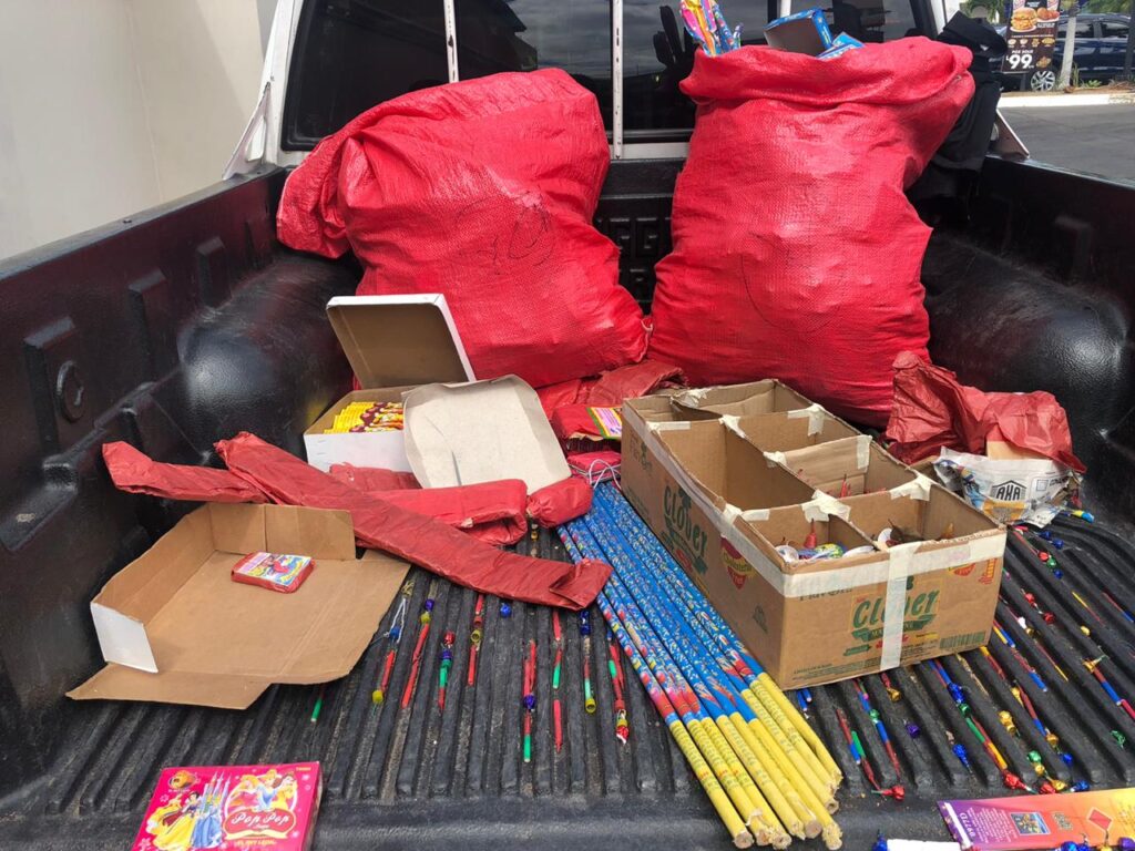 Mercados en riesgo: la pirotecnia, una amenaza latente cada año en Honduras